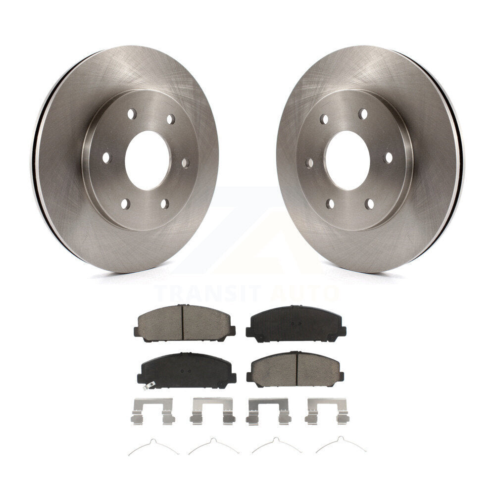 Kit de disques de frein à disque avant et plaquettes en céramique pour INFINITI QX56 K8C-100542
