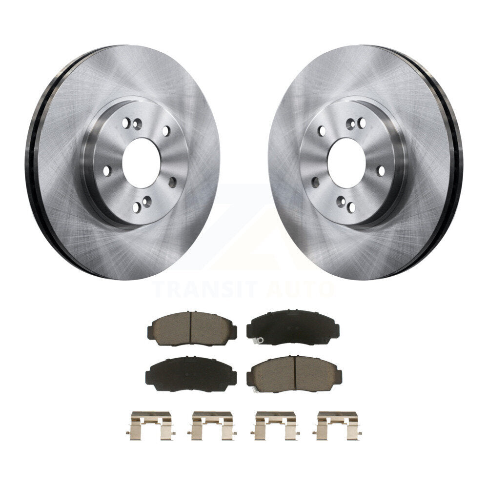 Kit de disques de frein à disque avant et plaquettes en céramique, pour Honda Accord Acura TSX TL CL