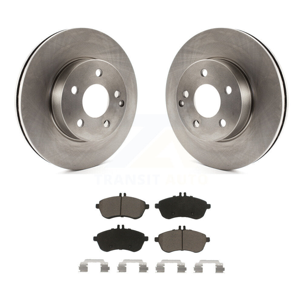 Kit de rotors de frein à disque avant et plaquettes en céramique pour Mercedes-Benz C300 C250 C230