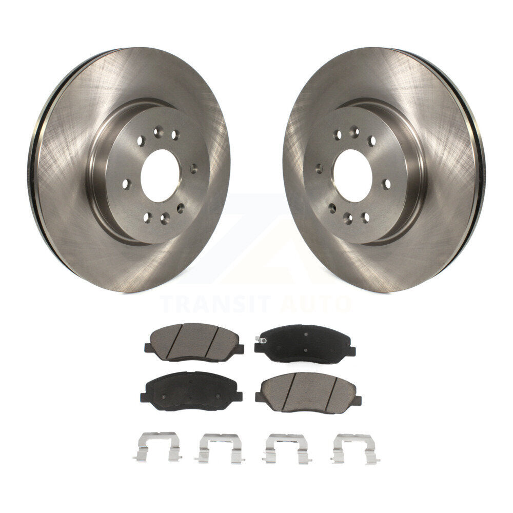 Kit de disques de frein à disque avant et plaquettes en céramique pour Kia Borrego 2009-2011
