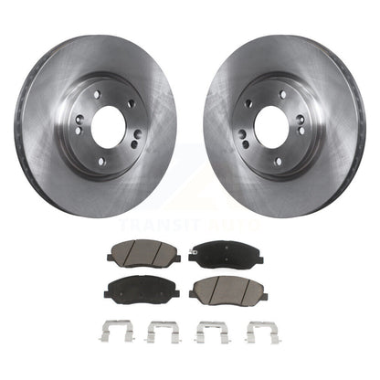 Kit de rotors de frein à disque avant et plaquettes en céramique pour Hyundai Santa Fe 2007-2009