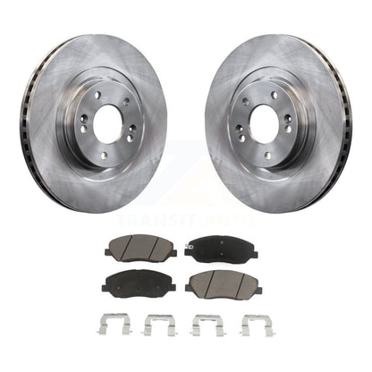 Rotors de frein à disque avant et kit de plaquettes en céramique pour Hyundai Santa Fe XL 3.3 2013 – 2016