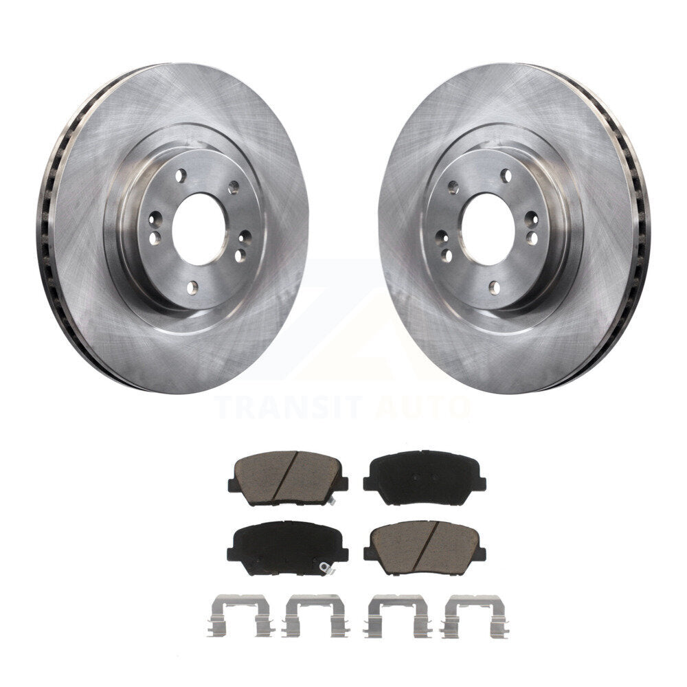 Rotors de frein à disque avant et Kit de plaquettes en céramique, pour Kia Sorento Hyundai Santa Fe Spor