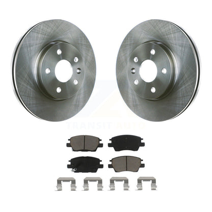 Rotors de frein à disque avant et Kit de plaquettes en céramique pour Chevrolet Cruze Bolt EV EUV Vol