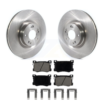 Rotor de frein à disque avant et Kit de plaquettes en céramique, pour Hyundai Genesis G80 Kia K900 3.8