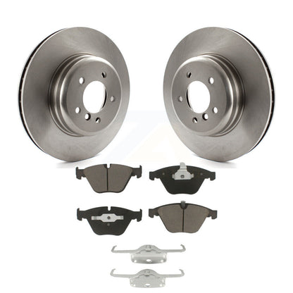 Kit de rotors de frein à disque avant et plaquettes en céramique, pour BMW 650i 645Ci 550i 545i 535i