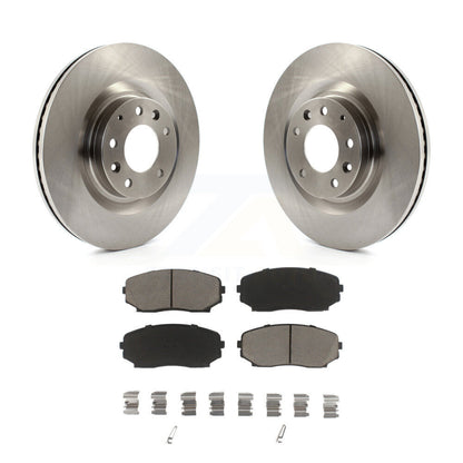 Kit de rotors de frein à disque avant et de plaquettes en céramique pour Mazda CX-9 K8C-10058 2007 – 2015