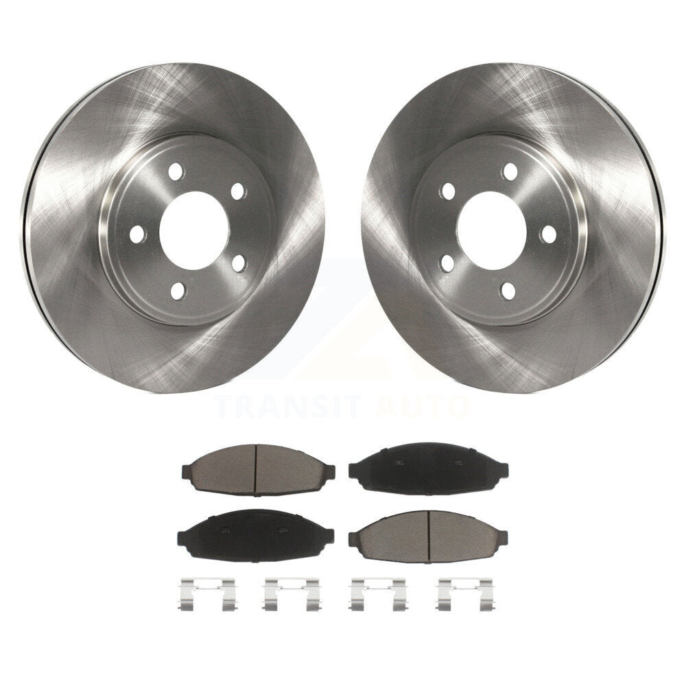 Kit de plaquettes en céramique de Rotor de frein avant, pour Ford Crown Victoria Lincoln Town Car Gran