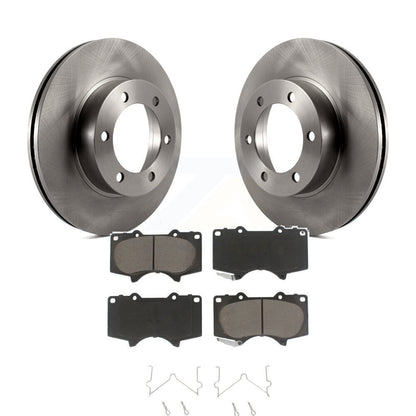 Kit de rotors de frein à disque avant et plaquettes en céramique pour Toyota Tundra Sequoia