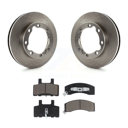 Rotors de frein avant et Kit de plaquettes en céramique, pour Dodge Ram 2500 K3500 3500 Chevrolet GM