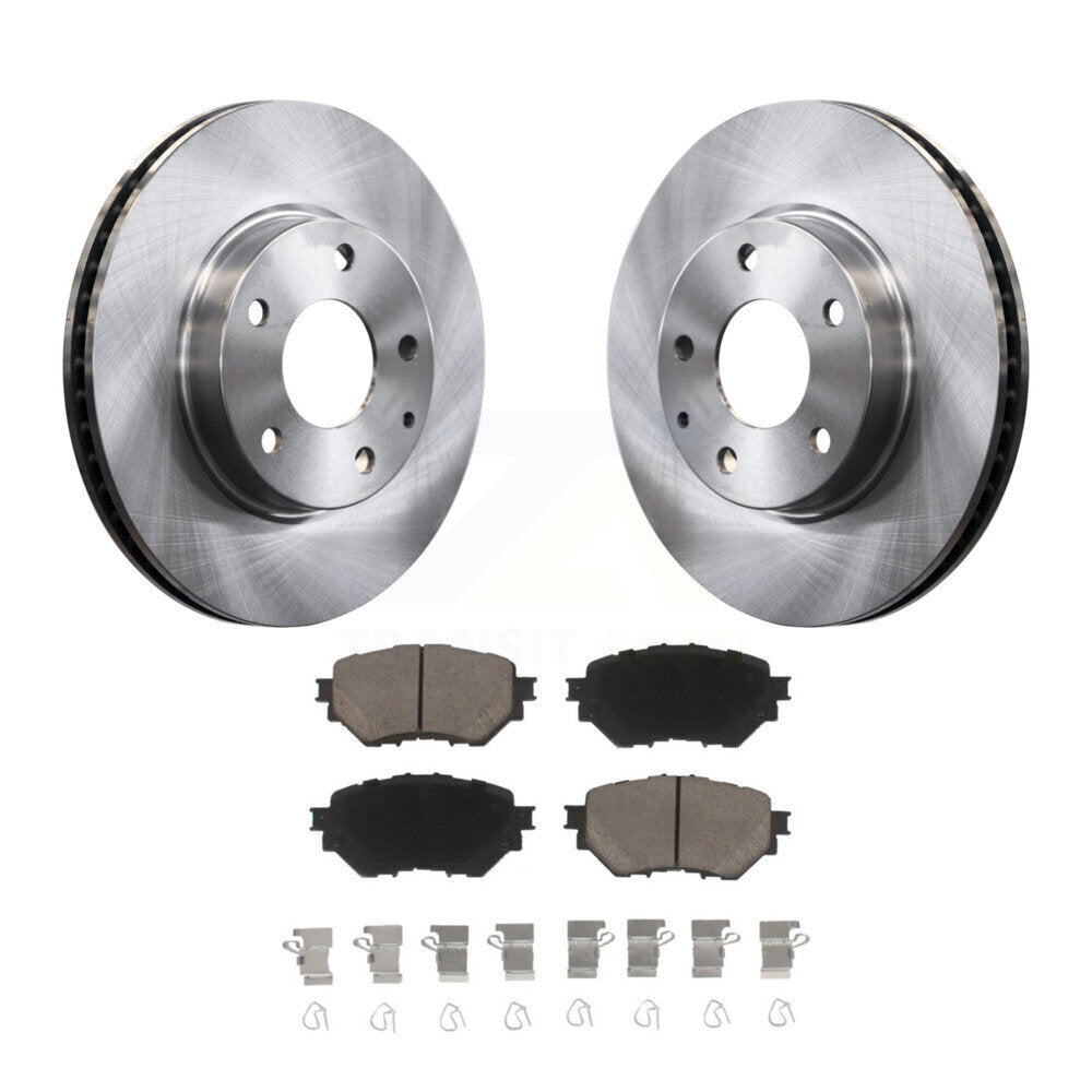 Kit de disques de frein à disque avant et plaquettes en céramique pour Mazda 3 Sport 2014-2018