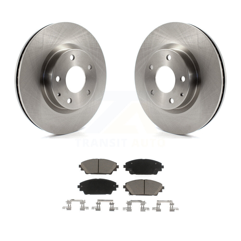 Kit de disques de frein à disque avant et plaquettes en céramique pour Mazda 3 CX-3 Sport K8C-100595