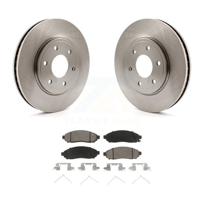 Kit de rotors de frein à disque avant et plaquettes en céramique pour Nissan Frontier Suzuki Equator