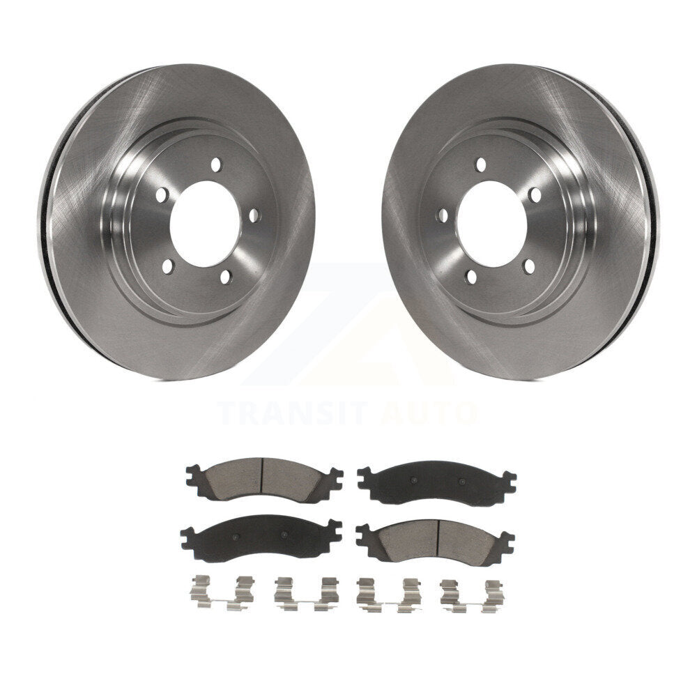 Rotors de frein à disque avant et kit de plaquettes en céramique pour Ford Explorer Sport Trac Mercur