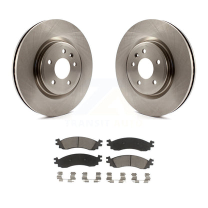Kit de disques de frein à disque avant et plaquettes en céramique pour Ford Taurus SHO 2010-2012