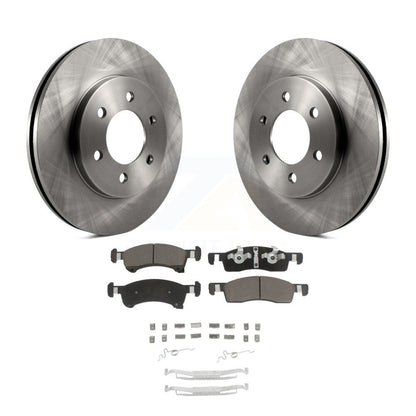 Rotor de frein à disque avant et Kit de plaquettes en céramique pour Ford Expedition Lincoln Navigato