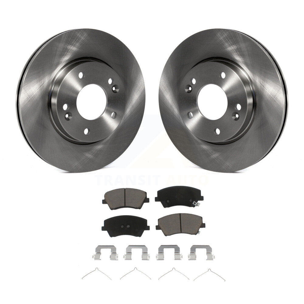 Kit de disques de frein à disque avant et plaquettes en céramique pour Hyundai Elantra K8C-100604