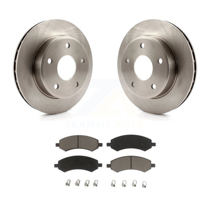 Rotors de frein à disque avant et Kit de plaquettes en céramique pour Dakota Dodge Ram Mitsubishi Raide