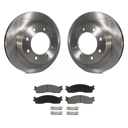 Rotors de frein à disque avant et Kit de plaquettes en céramique pour Dodge Ram 1500 3500 2500