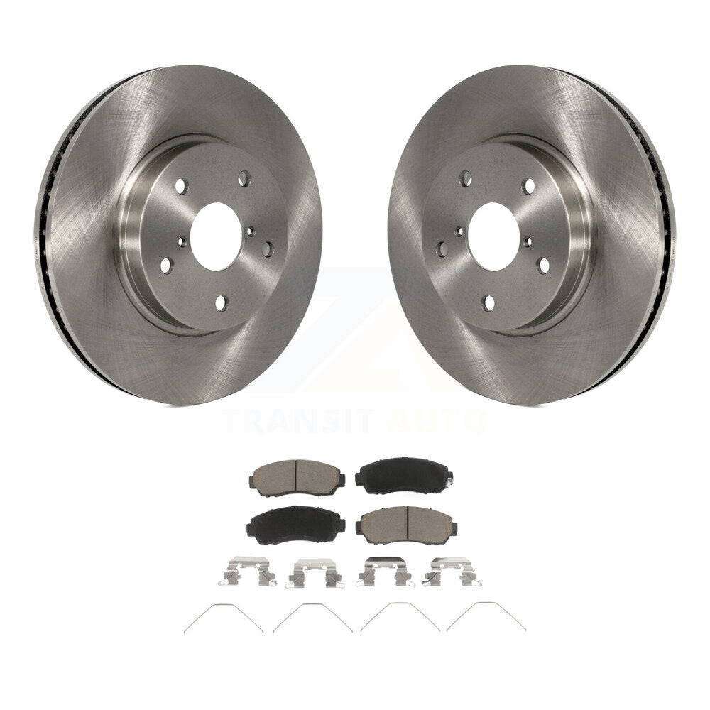 Kit de rotors de frein à disque avant et de plaquettes en céramique pour Subaru Legacy 2016 – 2019, 2,5 l