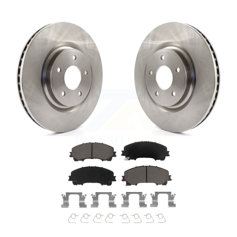 Kit de disques de frein à disque avant et plaquettes en céramique pour Nissan Rogue K8C-100613