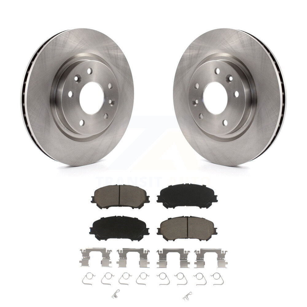 Kit de rotors de frein à disque avant et plaquettes en céramique pour Nissan Rogue Sport Qashqai