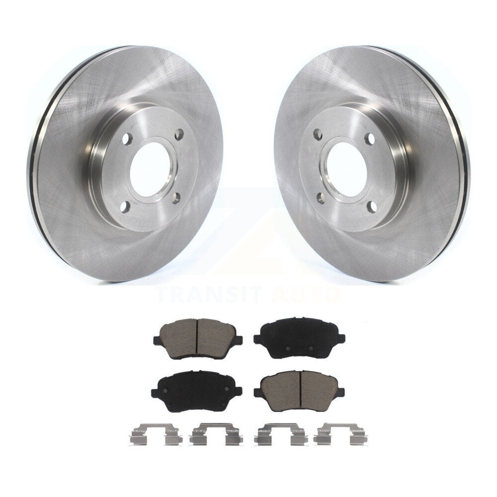Kit de disques de frein à disque avant et plaquettes en céramique pour Ford Fiesta ST 2014-2019