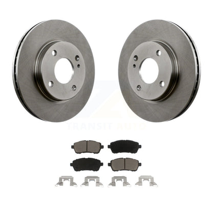 Kit de disques de frein à disque avant et plaquettes en céramique pour Ford Fiesta K8C-100616