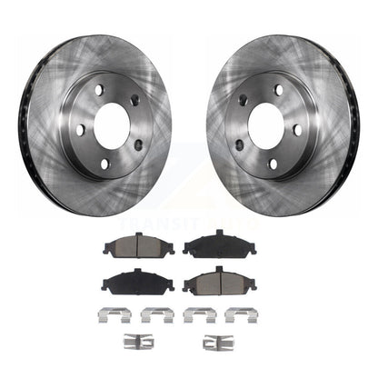 Rotors de frein avant et Kit de plaquettes en céramique pour Pontiac Grand Am Chevrolet Malibu Aler