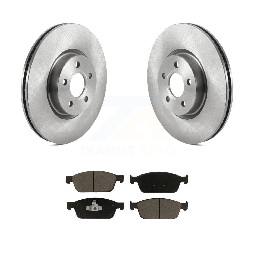 Kit de rotors de frein à disque avant et de plaquettes en céramique pour Ford Transit Connect K8C-10062