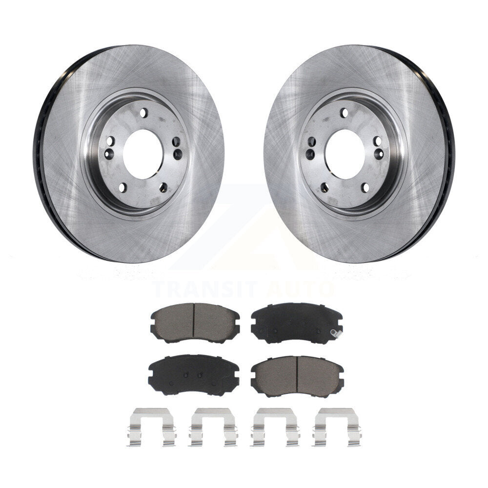 Kit de rotors de frein à disque avant et plaquettes en céramique, pour Hyundai Azera Kia Amanti