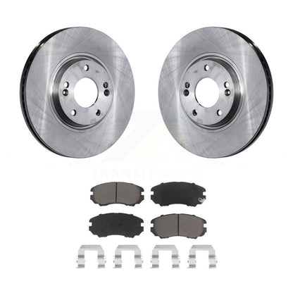 Kit de rotors de frein à disque avant et plaquettes en céramique, pour Hyundai Azera Kia Amanti