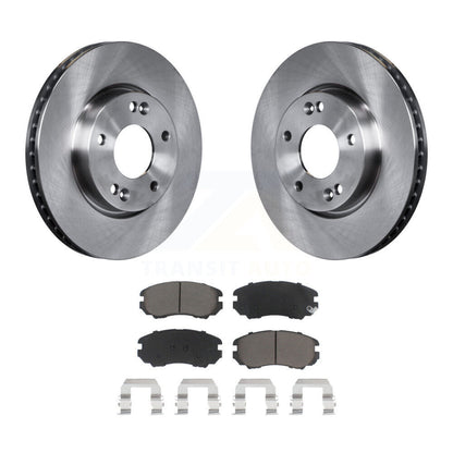 Kit de rotors de frein à disque avant et de plaquettes en céramique pour Kia Soul 2.0L 2010 – 2011