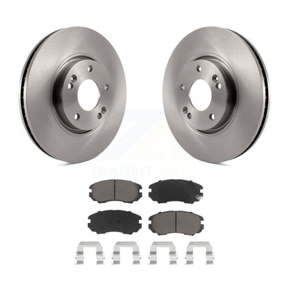 Kit de rotors de frein à disque avant et de plaquettes en céramique pour Hyundai Sonata 3,3 l de 2006 à 2010