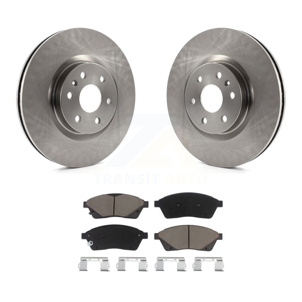 Kit de rotors de frein à disque avant et plaquettes en céramique pour Cadillac SRX Saab 9-4X
