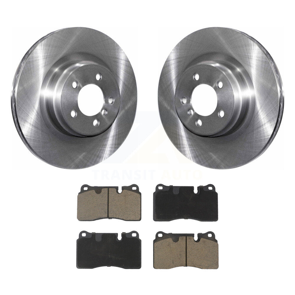 Rotors de frein avant et kit de plaquettes en céramique pour Land Rover Range Supercharge 2006-2009