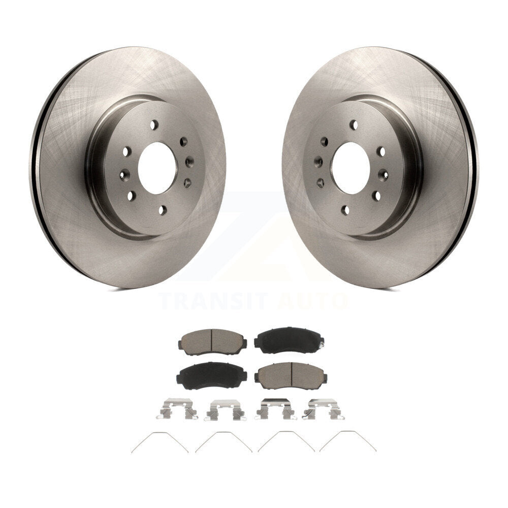 Kit de disques de frein à disque avant et plaquettes en céramique pour Honda Odyssey 2011-2014