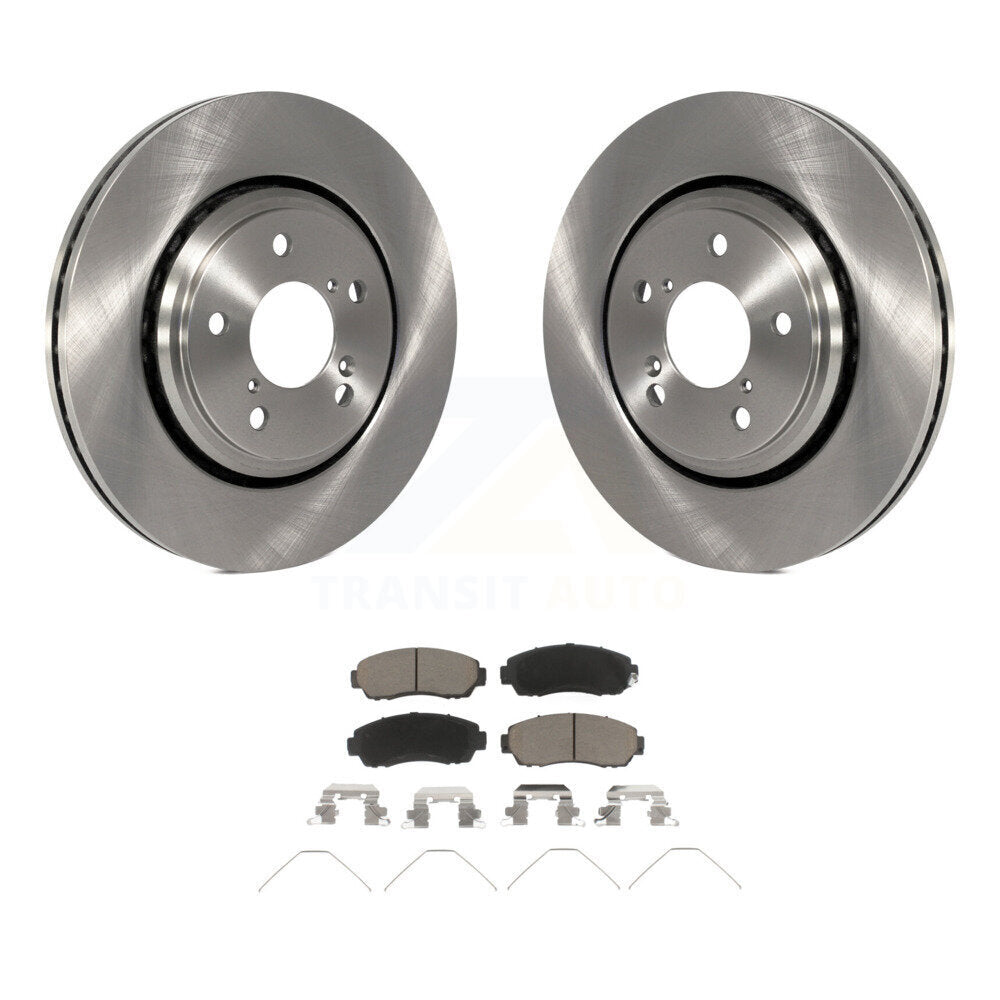 Kit de rotors de frein à disque avant et de plaquettes en céramique pour Honda Odyssey Passport
