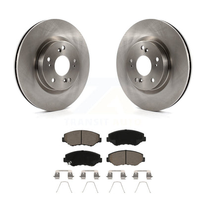 Kit de rotors de frein à disque avant et plaquettes en céramique pour Honda CR-V FWD 2012-2016