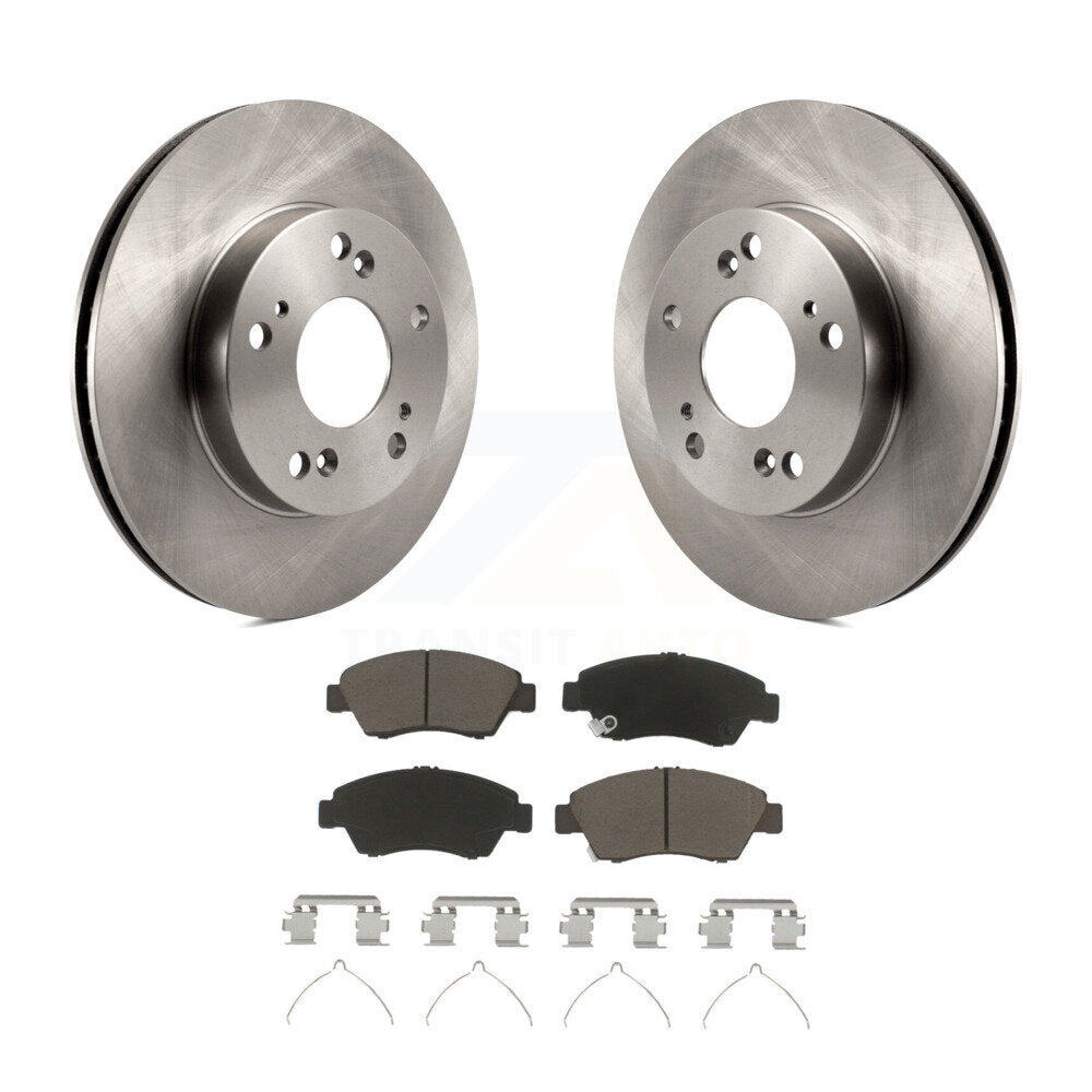 Kit de rotors de frein à disque avant et plaquettes en céramique pour Honda Civic Acura ILX