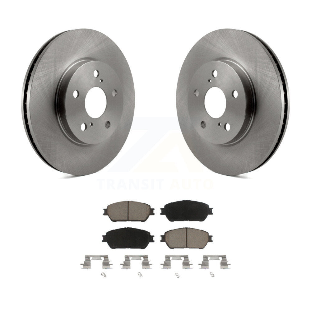 Rotors de frein avant et Kit de plaquettes en céramique pour Toyota Sienna Camry Solara Avalon Lexu