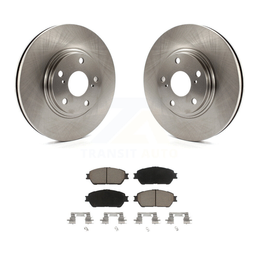 Kit de disques de frein à disque avant et plaquettes en céramique pour Lexus ES330 2004-2006