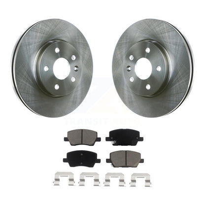 Kit de disques de frein à disque avant et plaquettes en céramique pour Chevrolet Sonic 2018-2020