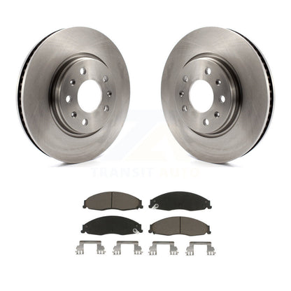 Kit de disques de frein à disque avant et plaquettes en céramique pour Cadillac CTS STS K8C-100652