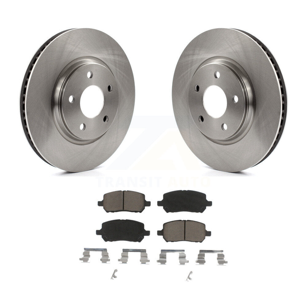 Kit de plaquettes en céramique pour Rotor de frein à disque avant, pour Pontiac G5 2010 avec freins arrière