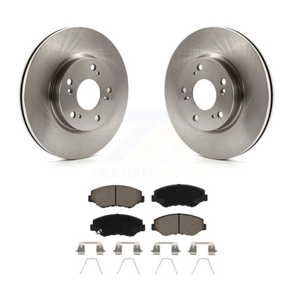 Kit de rotors de frein à disque avant et de plaquettes en céramique pour Acura ILX 2.0L 2013 K8C-100658
