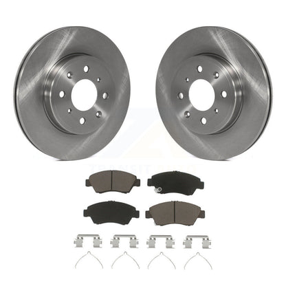 Kit de rotors de frein à disque avant et de plaquettes en céramique pour Honda Fit 2015-2020 K8C-100659