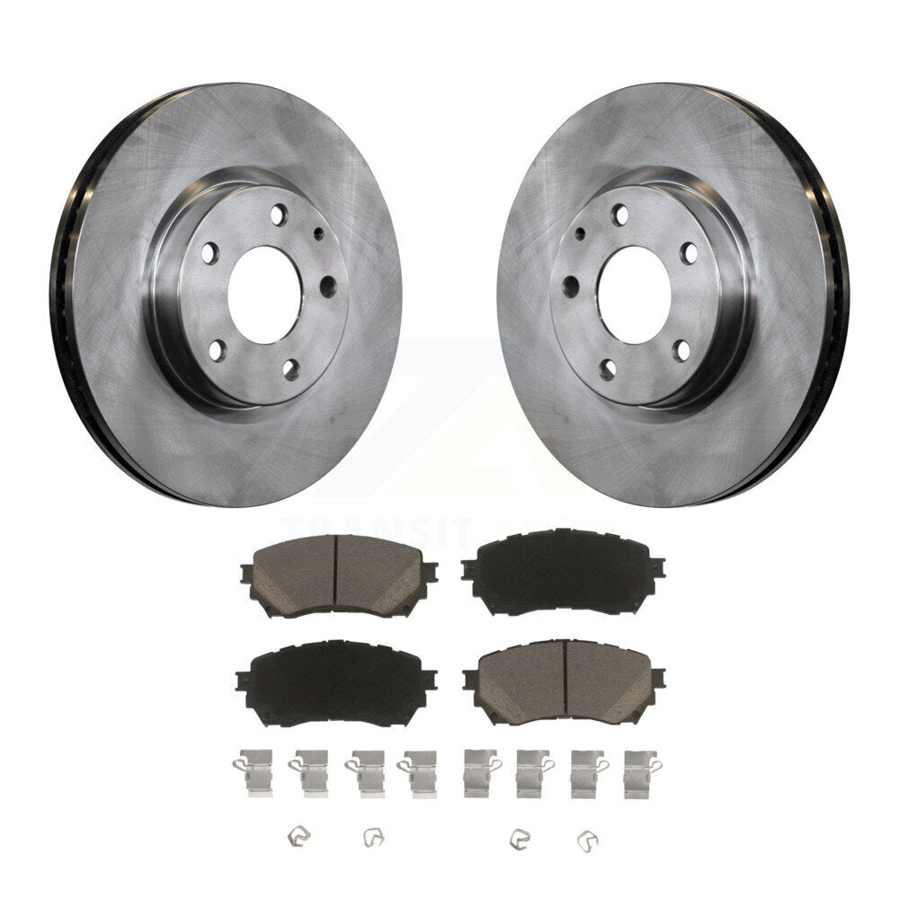 Kit de disques de frein à disque avant et plaquettes en céramique pour Mazda 6 K8C-100661