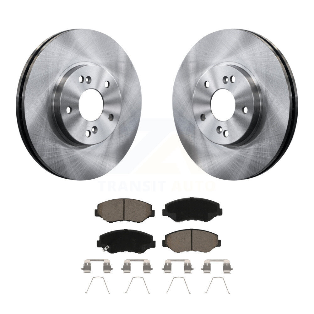 Kit de disques de frein à disque avant et plaquettes en céramique pour Honda Pilot Accord K8C-100667