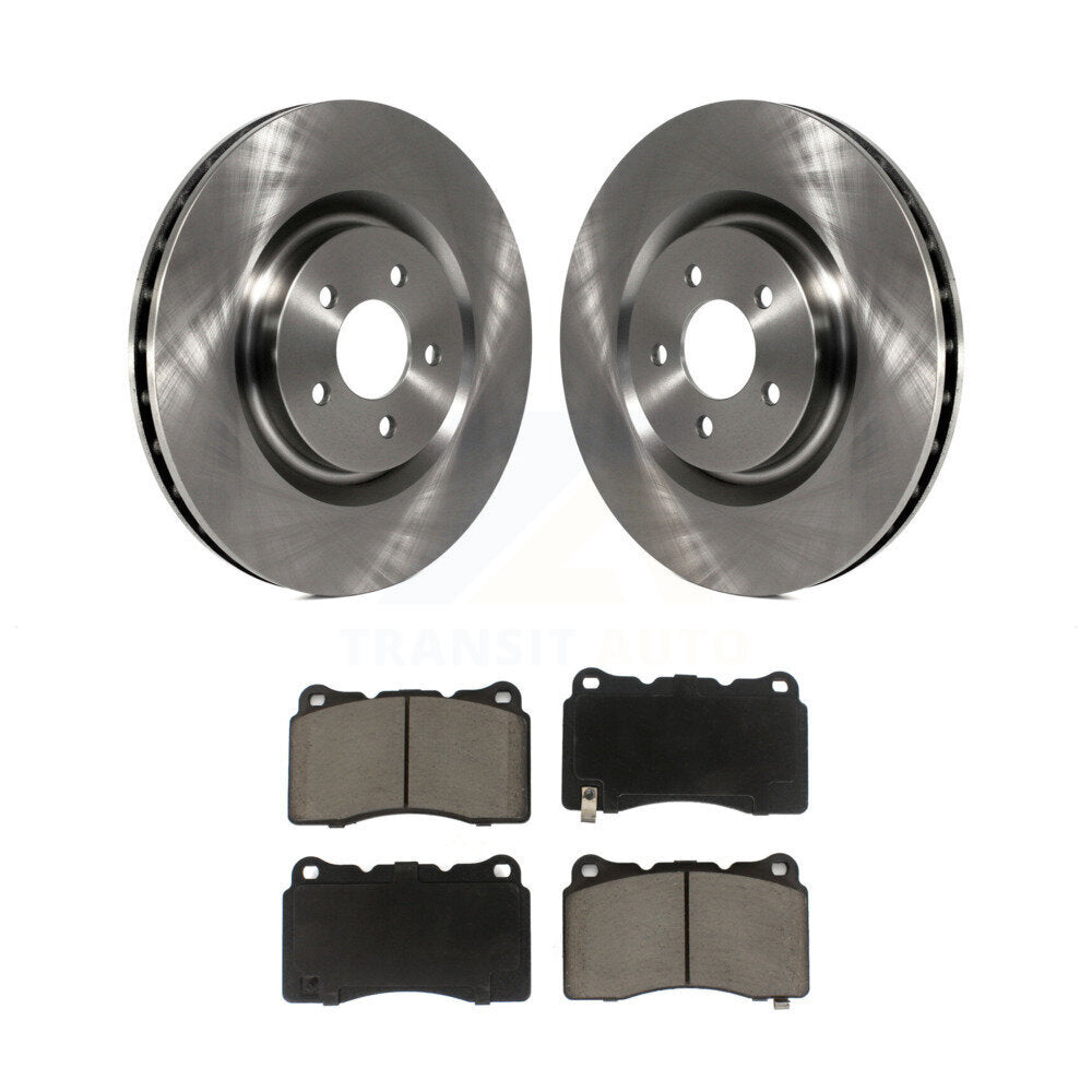 Kit de disques de frein à disque avant et plaquettes en céramique pour Ford Mustang K8C-100669